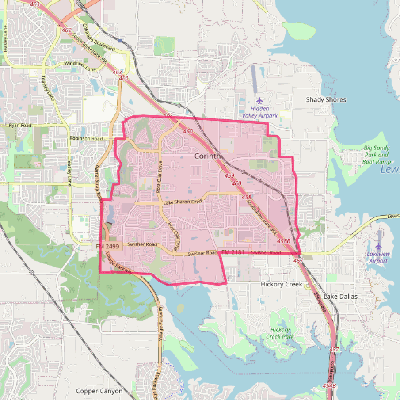 Map of Corinth