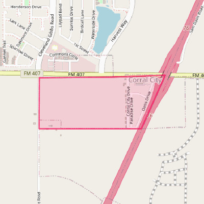 Map of Corral City