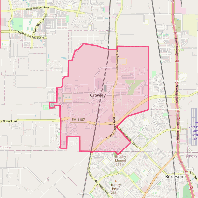 Map of Crowley