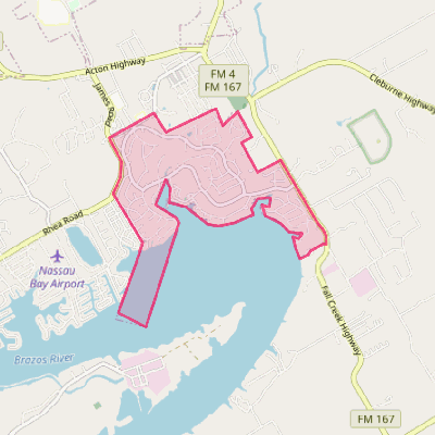 Map of DeCordova