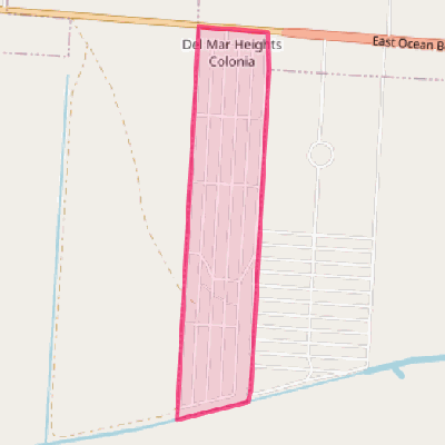 Map of Del Mar Heights