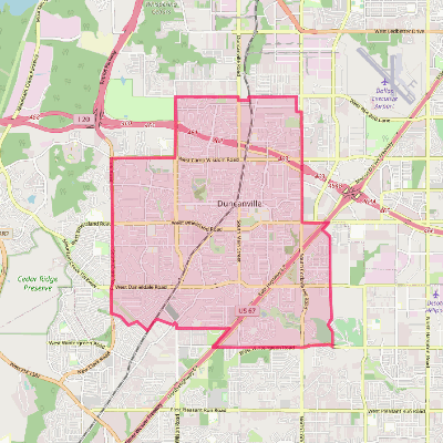 Map of Duncanville