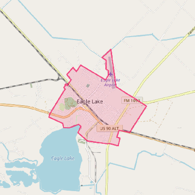 Map of Eagle Lake