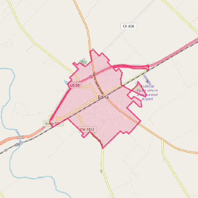 Map of Edna