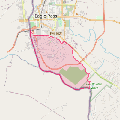 Map of Eidson Road