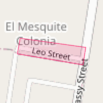 Map of El Mesquite