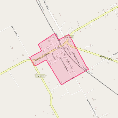 Map of Emhouse