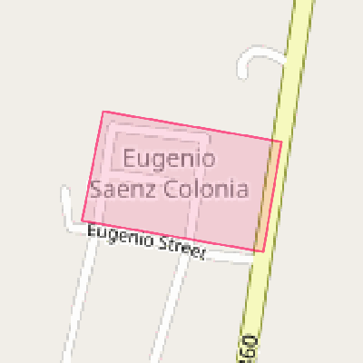 Map of Eugenio Saenz