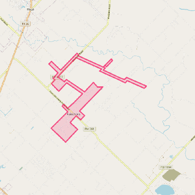 Map of Fairchilds