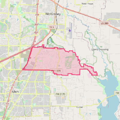 Map of Fairview