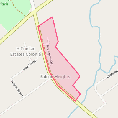 Map of Falcon Heights