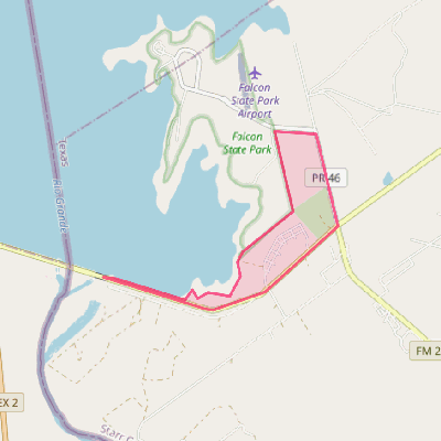 Map of Falcon Village