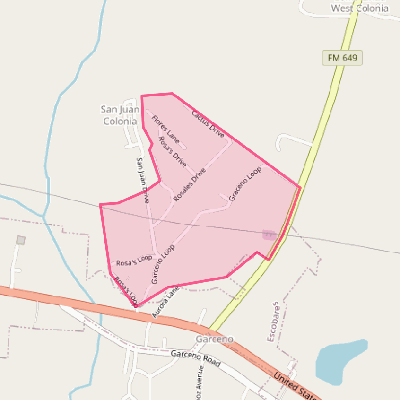 Map of Garceno