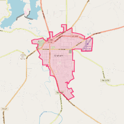 Map of Graham