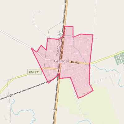 Map of Granger