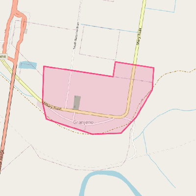 Map of Granjeno