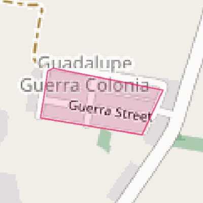 Map of Guadalupe Guerra