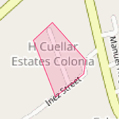 Map of H. Cuellar Estates