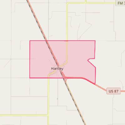 Map of Hartley