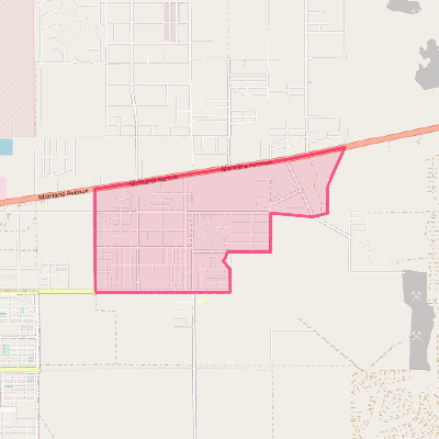 Map of Homestead Meadows South
