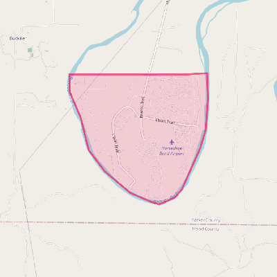 Map of Horseshoe Bend