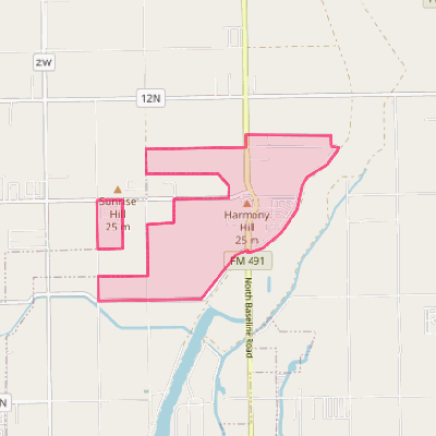 Map of Indian Hills