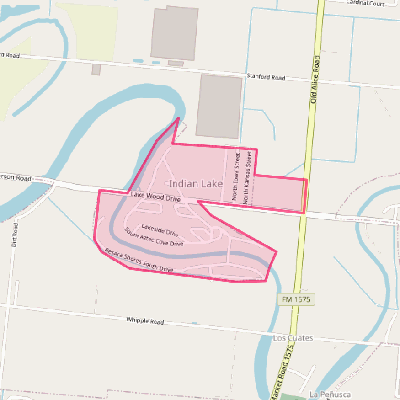 Map of Indian Lake