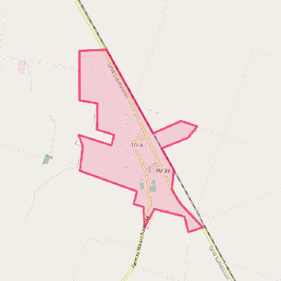 Map of Iola
