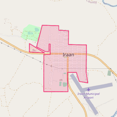 Map of Iraan