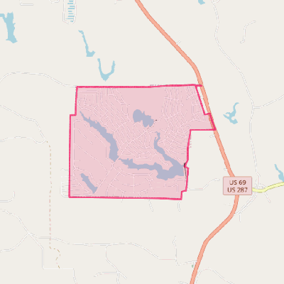 Map of Ivanhoe