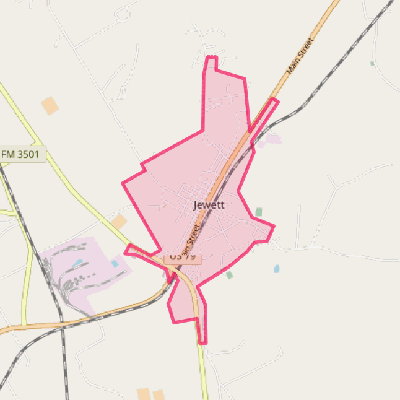 Map of Jewett