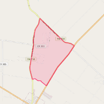 Map of K-Bar Ranch