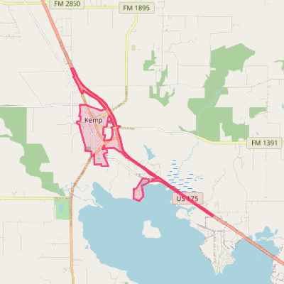 Map of Kemp