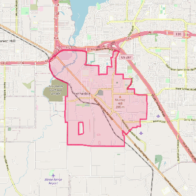 Map of Kennedale