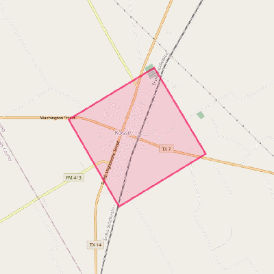 Map of Kosse