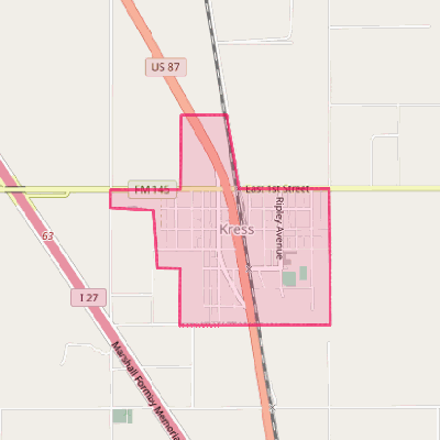 Map of Kress