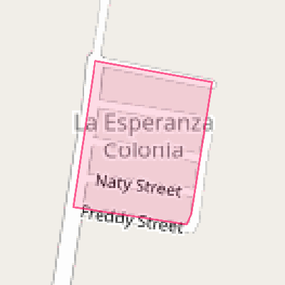 Map of La Esperanza