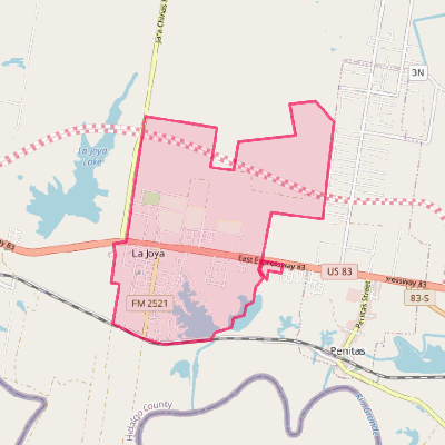 Map of La Joya