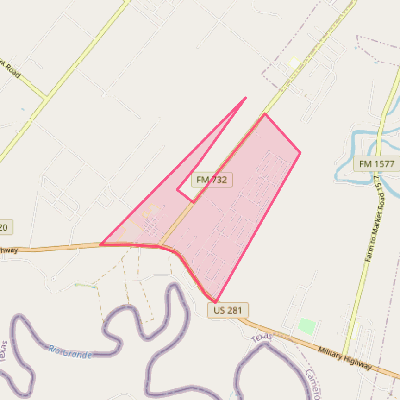 Map of La Paloma