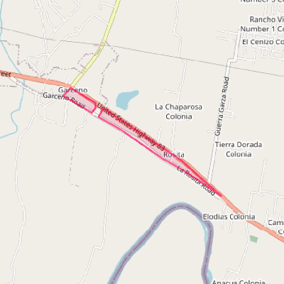 Map of La Rosita