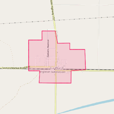 Map of La Ward