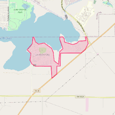 Map of Lakeside City