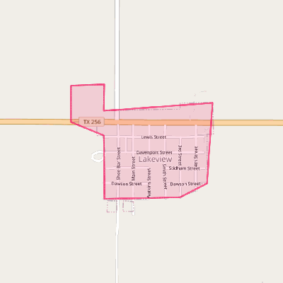 Map of Lakeview