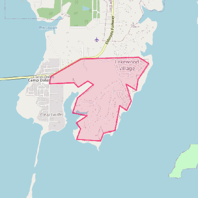 Map of Lakewood Village