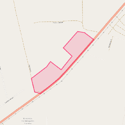 Map of Las Haciendas