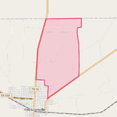 Map of Las Lomitas