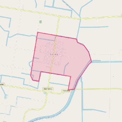 Map of Lasara