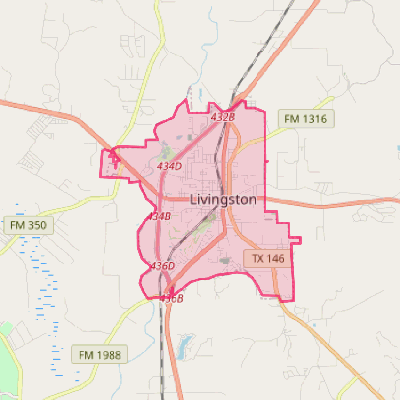 Map of Livingston