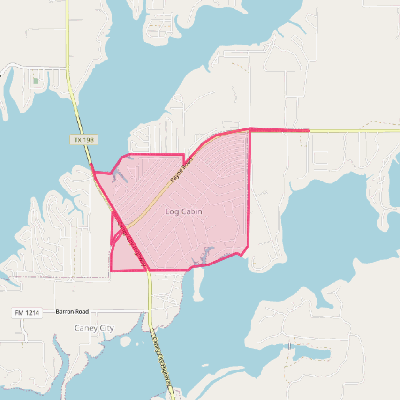 Map of Log Cabin