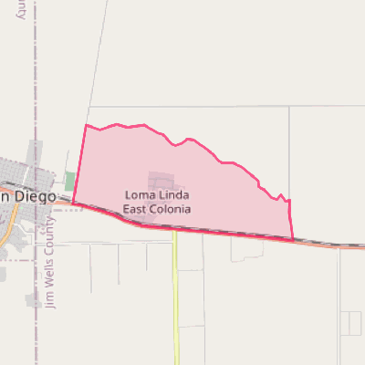 Map of Loma Linda East